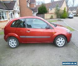 2007/07 FORD FIESTA STYLE CLIMATE 1.4 D 3DR RED 87K FSH VGC for Sale