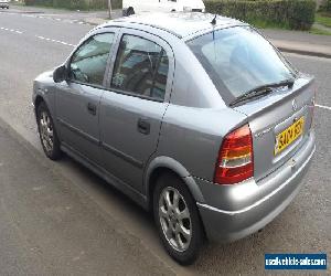 2004 VAUXHALL ASTRA LS 16V SILVER, mot till august, well looked after, good car