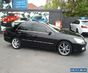 2006 Honda Accord 40 V6 Luxury Black Automatic 5sp A Sedan