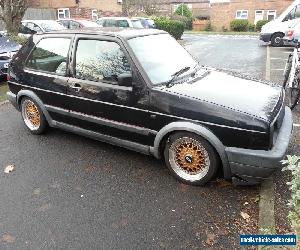 VW golf mk2 16v gti black project spares or repair for Sale