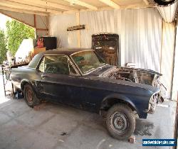 1967 Mustang Hardtop 289ci 2bbl V8 Project Car for Sale