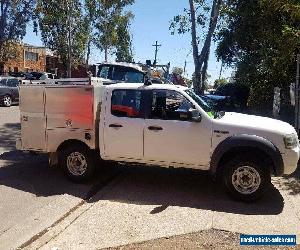 2008 Ford Ranger PJ 07 Upgrade XL (4x4) White Manual 5sp M