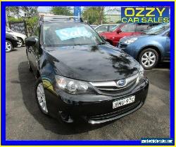 2010 Subaru Impreza MY10 R (AWD) Black Manual 5sp M Hatchback for Sale