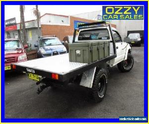 2000 Toyota Hilux LN167R (4x4) White Manual 5sp M Cab Chassis