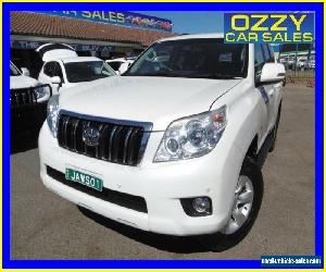 2013 Toyota Landcruiser VDJ200R MY13 Prado Altitude (4x4) White Automatic 6sp A