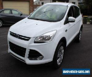 2014 Ford Kuga TF Trend (AWD) White Automatic 6sp A Wagon