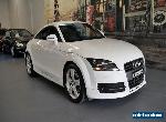 2010 Audi TT 8J MY10 White Manual 6sp M Coupe for Sale