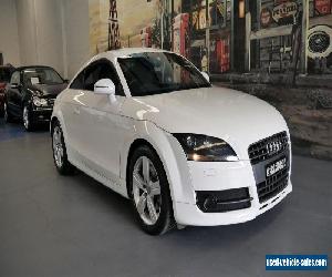 2010 Audi TT 8J MY10 White Manual 6sp M Coupe