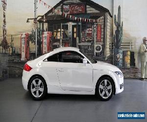 2010 Audi TT 8J MY10 White Manual 6sp M Coupe