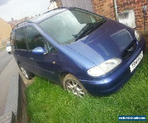 1999 FORD GALAXY GLX BLUE spare or repair