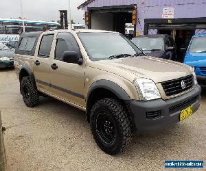 2007 HOLDEN RODEO LT DUAL CAB  3.6L 5 SP MANUAL AIR CON MUDY TYRES 