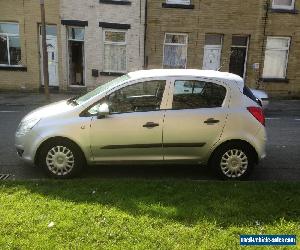 2007 VAUXHALL CORSA LIFE A/C CDTI SILVER 1.2L