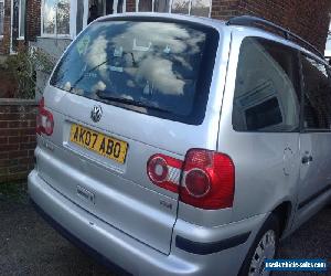 2007 VOLKSWAGEN SHARAN S TDI 115 AUTO SILVER