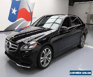 2014 Mercedes-Benz E-Class Base Sedan 4-Door