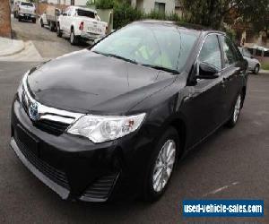 2015 Toyota Camry AVV50R Hybrid H Black Automatic A Sedan