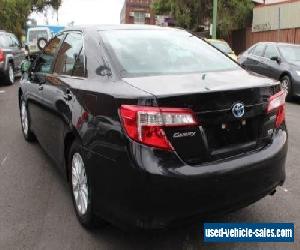 2015 Toyota Camry AVV50R Hybrid H Black Automatic A Sedan