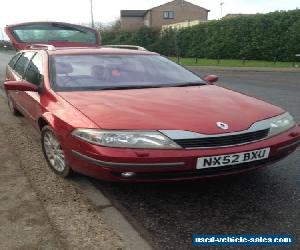 2002 RENAULT LAGUNA DYNAMIQUE 16V RED