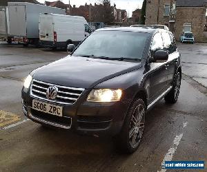 VOLKSWAGEN VW TOUAREG 5.0L V10 DIESEL DPF BLACK LOW MILES 22" ALLOYS NO RESERVE