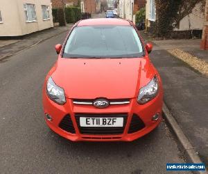 2011 ford focus 1.6 zetec 74450miles