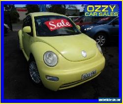 2000 Volkswagen Beetle 9C 2.0 Yellow Automatic 4sp A Hatchback for Sale