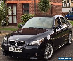 2006 BMW 520D M SPORT BLACK FULL CREAM LEATHER FULL SERVICE HISTORY for Sale
