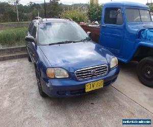 Suzuki Baleno 2001 Station wagon was registered but not going