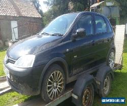 2002 VAUXHALL CORSA SXI 16V BLACK for Sale