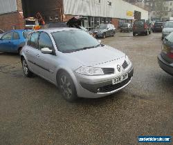 2006 RENAULT MEGANE MAXIM DCI SILVER SPARES OR REPAIRS for Sale