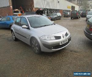 2006 RENAULT MEGANE MAXIM DCI SILVER SPARES OR REPAIRS