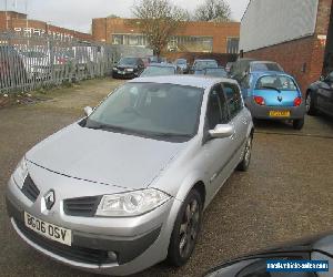 2006 RENAULT MEGANE MAXIM DCI SILVER SPARES OR REPAIRS