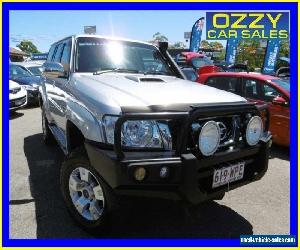 2011 Nissan Patrol GU VII ST (4x4) Silver Manual 5sp M Wagon