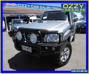 2011 Nissan Patrol GU VII ST (4x4) Silver Manual 5sp M Wagon