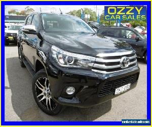 2015 Toyota Hilux GUN126R SR5 (4x4) Black Automatic 6sp A Dual Cab Utility