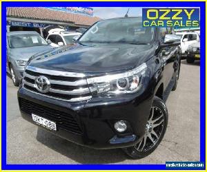 2015 Toyota Hilux GUN126R SR5 (4x4) Black Automatic 6sp A Dual Cab Utility