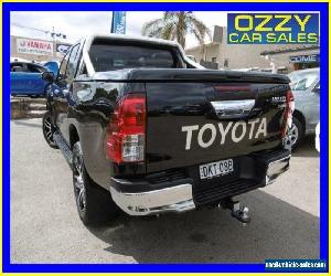 2015 Toyota Hilux GUN126R SR5 (4x4) Black Automatic 6sp A Dual Cab Utility