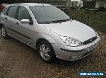 2002 FORD FOCUS ZETEC 1.6 6 MILES ONLY SILVER for Sale