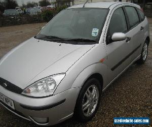 2002 FORD FOCUS ZETEC 1.6 6 MILES ONLY SILVER