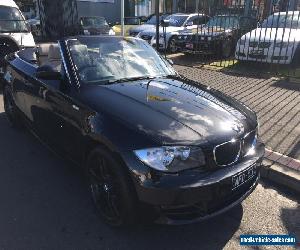 2008 BMW 125i CONVERTIBLE IMMACULATE BLACK 1 OWNER   