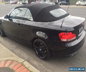 2008 BMW 125i CONVERTIBLE IMMACULATE BLACK 1 OWNER   