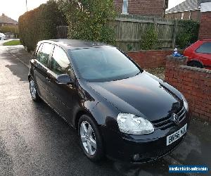 2006 VOLKSWAGEN GOLF TDI SPORT BLACK 8 MONTHS MOT NO ADVISOIRES FULL SERVICE