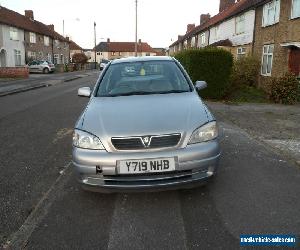 2001 VAUXHALL ASTRA ENVOY 8V AUTO GREY