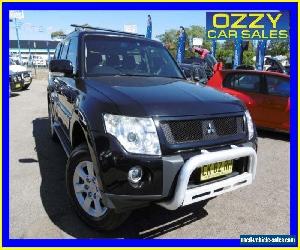 2007 Mitsubishi Pajero NS Exceed LWB (4x4) Black Automatic 5sp A Wagon