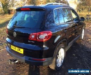 2008 VOLKSWAGEN TIGUAN SPORT 2.0  TDI 4 MOTION 140 BLACK 1 owner, FSH