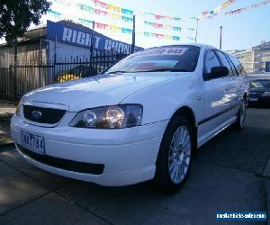 2005 Ford Falcon BA MkII XT (LPG) White Automatic 4sp A Wagon