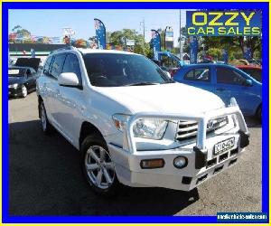 2009 Toyota Kluger GSU45R KX-R (4x4) 5 Seat White Automatic 5sp A Wagon