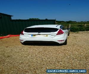 2012 FORD FIESTA ZETEC S TDCI WHITE