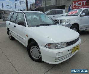 1999 Mitsubishi Lancer CE II GLXi White Manual 5sp M Wagon