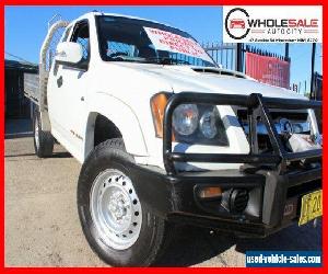 2010 Holden Colorado White Manual M Cab Chassis