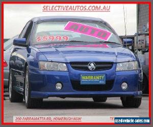 2005 Holden Commodore VZ 05 Upgrade SV6 Blue Automatic 5sp A Sedan