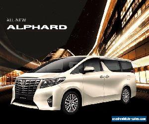 NEW 2017 Toyota Alphard & Vellfire 30series Hybrid White & Black